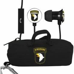 Best Sale 🎉 AudioSpice 101st Airborne Division Scorch Earbuds With Mic And BudBag ✨