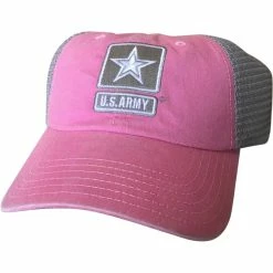 Best deal 🛒 Blync Washed Pink Mesh Army Cap 🛒