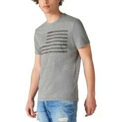 Buy 🎉 Lucky Brand USA Flag Tee 😍 -Cheap military Store unnamed file 606