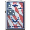 New 🎉 Zippo U.S. Air Force Lighter With American Flag Background 🔔 -Cheap military Store unnamed file 610