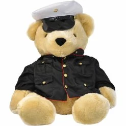 Flash Sale ✔️ Bear Forces Of America Marine Corps 👗 Dress Blue Uniform Plush Bear 24 In. 👍
