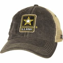 Deals 🤩 7.62 Design Army Logo Adjustable Trucker Cap 🔔