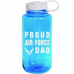 Discount 🔥 Nalgene Proud Air Force Dad Wide Mouth Tritan Water Bottle 32 Oz. 🔔