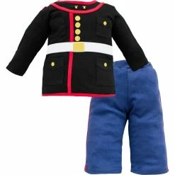 Promo ✔️ Trooper Clothing Infant Boys Marine 👗 Dress Blues Uniform 2 Pc. Set 👏