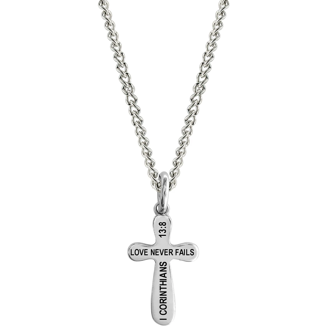 Top 10 ๐ Shields Of Strength ๐ฉ Women's Stainless Army Mom Cross Necklace 1 Corinthians 13:8 ๐ 4 Top 10 ๐ Shields Of Strength ๐ฉ Women's Stainless Army Mom Cross Necklace 1 Corinthians 13:8 ๐ - Image 3