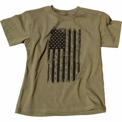 Hot Sale 🌟 Trooper Clothing Little Kids Old Glory Distressed Tee 😀