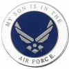 Best Pirce 😍 Mitchell Proffitt My Son Is In The Air Force Symbol Lapel Pin 🔔 -Cheap military Store unnamed file 760