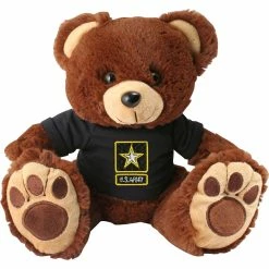 Deals 😀 Mitchell Proffitt Army Bear Brown Plush 🔥