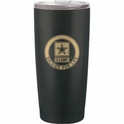Cheapest 🥰 TLJ Marketing & Sales 20 Oz. Black Viking Tumbler Service Member For Life ✔️