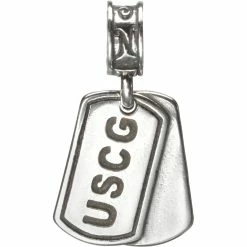 Buy 🎉 Nomades Sterling Silver USCG 🐶 Dog Tag Charm ✔️