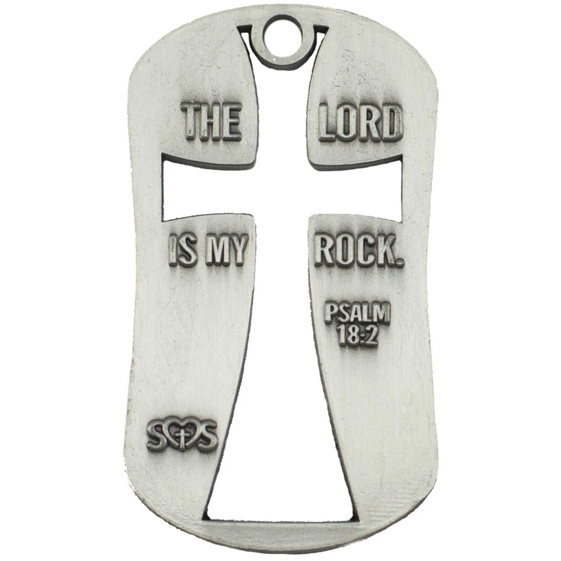 Deals โ๏ธ Shields Of Strength Cut Out Cross ๐ฆฎ Dog Tag Necklace, Psalm 18:2 โ 3 Deals โ๏ธ Shields Of Strength Cut Out Cross ๐ฆฎ Dog Tag Necklace, Psalm 18:2 โ