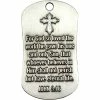 Outlet 🎁 Shields Of Strength John 3:16 Antique Finish 🦮 Dog Tag Necklace 🤩