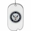Flash Sale 🔥 Other Brands Sterling Silver Rhodtone US Navy 🦮 Dog Tag 🎁 -Cheap military Store unnamed file 850