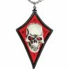 Buy 👏 Glass Baron N Skull Diamond Necklace 😀 -Cheap military Store unnamed file 851