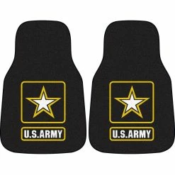 Buy 🌟 Fan Mats Army Printed Car Mats 2 Pc. Set 🎁