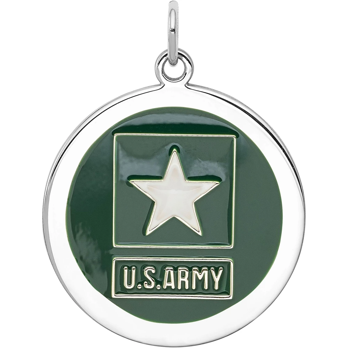 Flash Sale ๐ Other Brands Sterling Silver Rhod-plated US Army Star Disc ๐ 3 Flash Sale ๐ Other Brands Sterling Silver Rhod-plated US Army Star Disc ๐