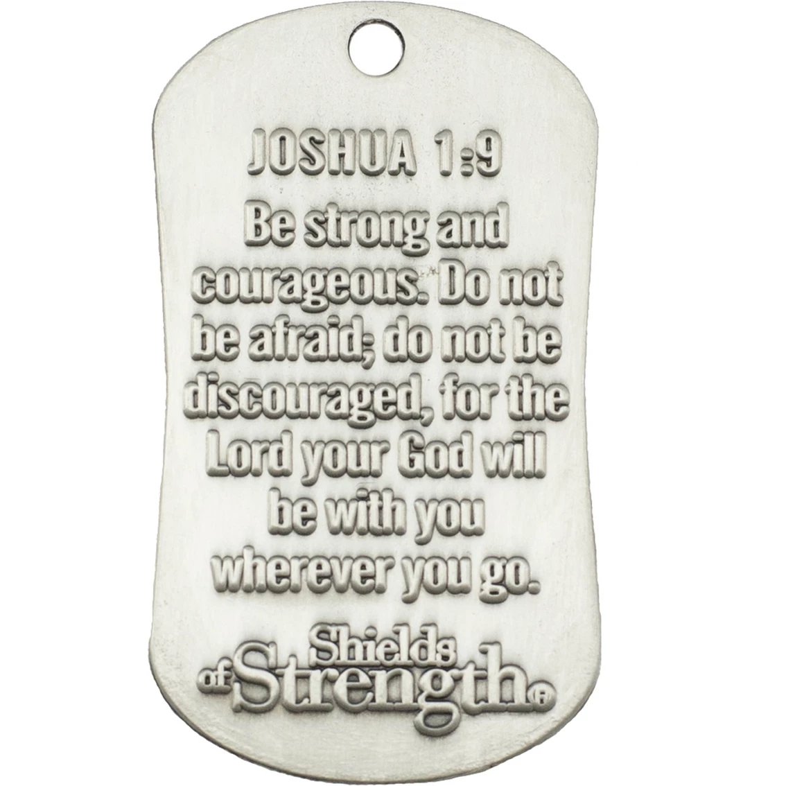 Budget ๐ Shields Of Strength Operation Enduring Freedom Antique Finish Necklace, Joshua 1:9 ๐ 4 Budget ๐ Shields Of Strength Operation Enduring Freedom Antique Finish Necklace, Joshua 1:9 ๐ - Image 2