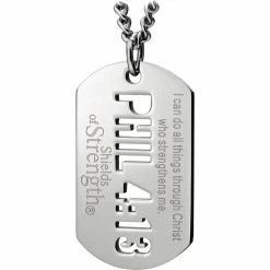 Best Pirce ๐ Shields Of Strength ๐ Dog Tag Necklace ๐