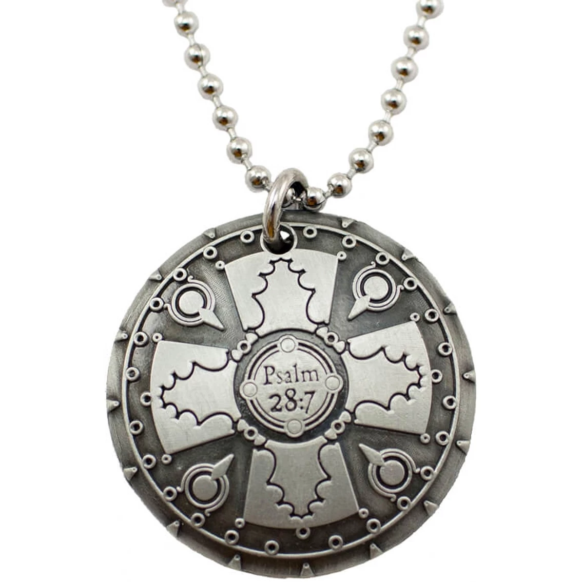 Coupon π€© Shields Of Strength Antique Finish Battle Shield Necklace, Psalm 28:7 βοΈ 3 Coupon π€© Shields Of Strength Antique Finish Battle Shield Necklace, Psalm 28:7 βοΈ