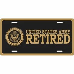 Cheapest 🎉 Mitchell Proffitt U.S. Army Retired License Plate 🔥