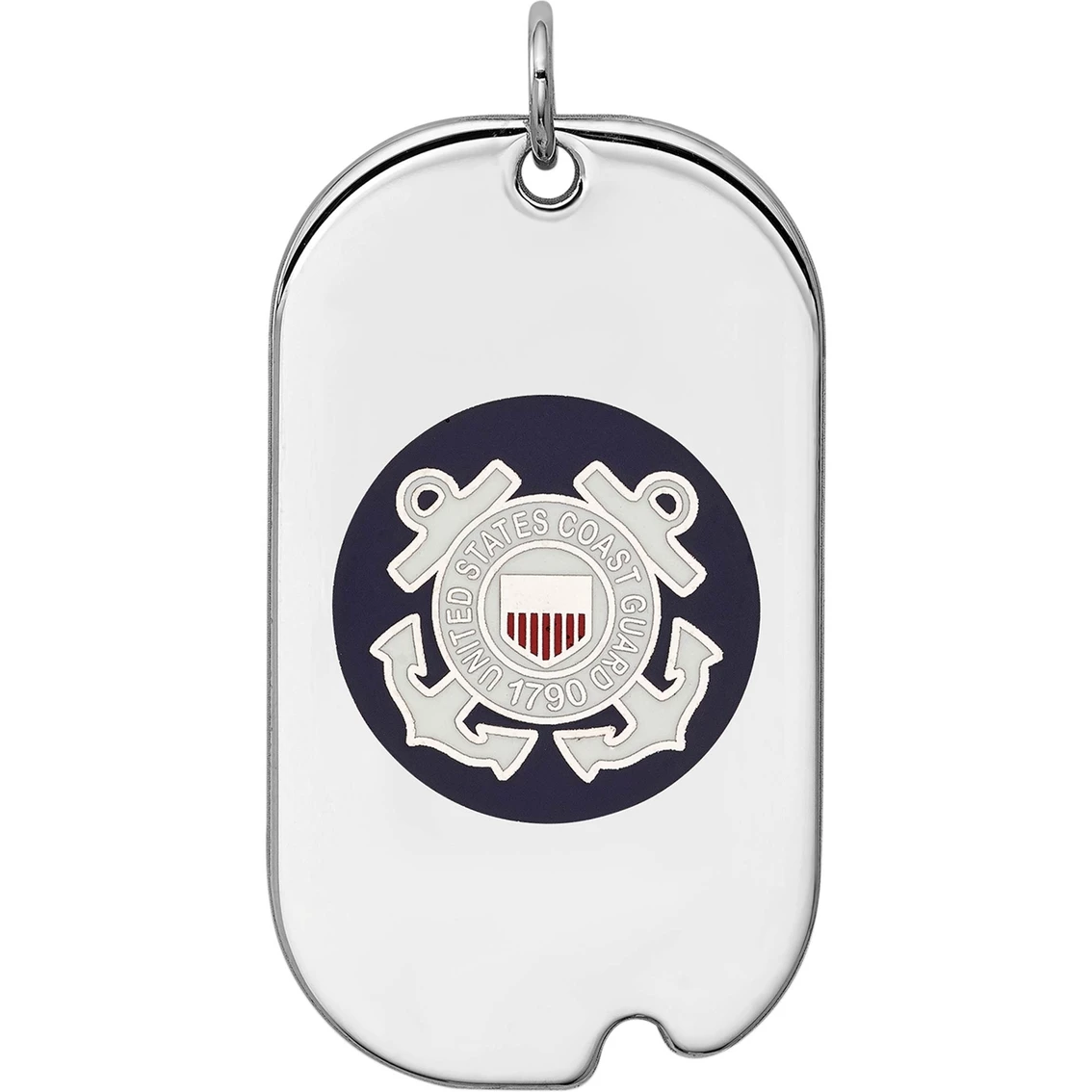 Cheap ๐ Other Brands Sterling Silver Rhod-plated US Coast Guard ๐ Dog Tag ๐ 3 Cheap ๐ Other Brands Sterling Silver Rhod-plated US Coast Guard ๐ Dog Tag ๐