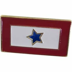 New 😀 Sayre Lapel Pin, 1 Blue Star 🧨