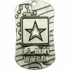 Brand new 🔥 Shields Of Strength Veteran Antique Finish 🦮 Dog Tag Necklace, Joshua 1:9 👏