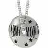 Outlet 😍 Shields Of Strength 👩 Women's Stainless Steel Army Mom Necklace, 1 Cor 13:7-8 😉 -Cheap military Store unnamed file 960