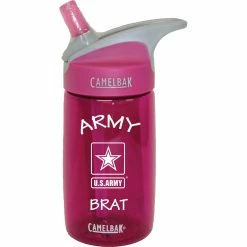 Best Pirce 🔥 Camelbak Eddy+ Kids Army Brat 14 Oz. Water Bottle With Tritan Renew 🛒