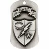 Discount 🎉 Shields Of Strength Ranger 2D BN Antique Finish 🐕 Dog Tag Necklace, Joshua 1:9 💯
